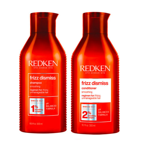 Redken Frizz Dismiss Kit Anti-frizz Shampoo 300ml  Conditioner 300ml
