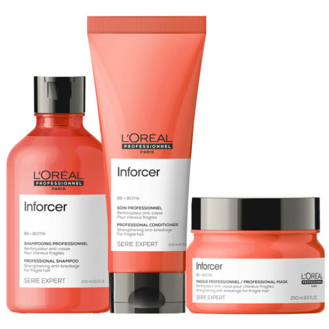 L'Oréal Professionnel Paris Serie Expert Inforcer Shampoo 300ml Conditioner 200ml Mask 250ml