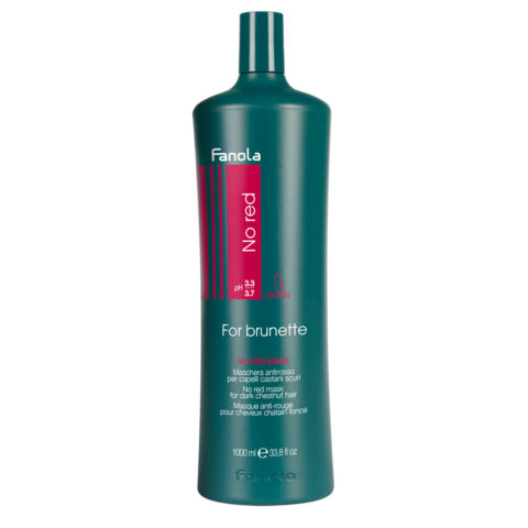 Fanola No Red Mask 1000ml - anti-red mask for brown hair