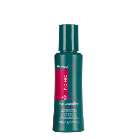 Fanola No Red Shampoo 100ml - anti-red shampoo for brown hair
