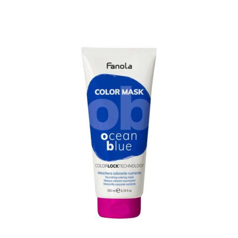 Fanola Color Mask Ocean Blue 200ml - semi-permanent color
