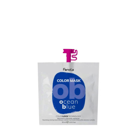 Fanola Color Mask Ocean Blue 30ml - semi-permanent color