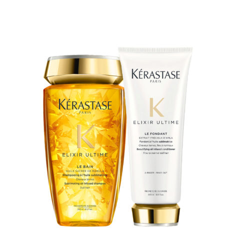 Kerastase Elixir Ultime Shampoo 250ml Elixir Conditioner 200ml