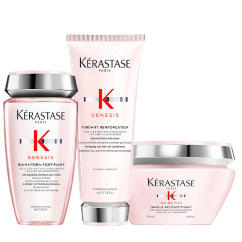 Kérastase Genesis Kit Antihairloss Shampoo 250ml Conditioner 200ml Mask 200ml