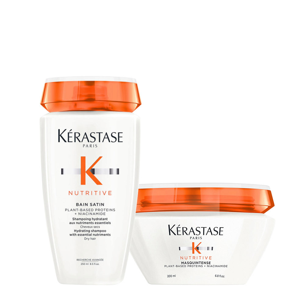 Kerastase Nutritive Bain Satin 250ml Masque Intense 200ml