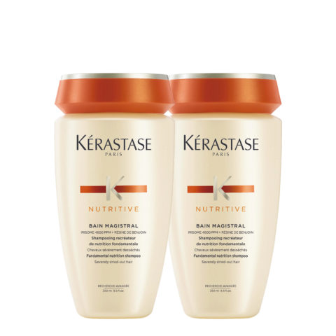 Kerastase Nutritive Magistral Shampoo 250ml Pack X2