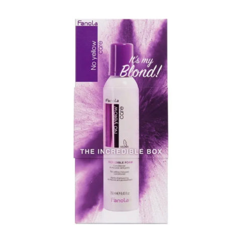 Fanola No Yellow The incredible Box -Conditioner in Anti-yellow Mousse 250ml