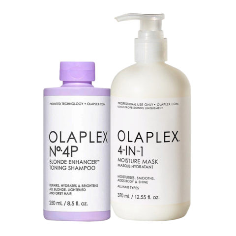 Olaplex kit Intense Toner for Damaged Hair N.4P 250ml Mask 4in1 Hair 370ml