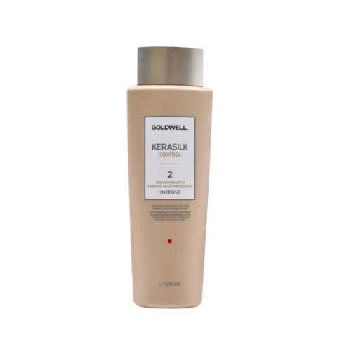 Goldwell Kerasilk Control 2 Keratin Smooth Intense 500ml - Smoothing Treatment For Very Frizzy Hair