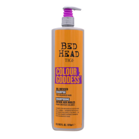 Tigi Bed Head Color Goddess Shampoo 970ml - shampoo for colored hair