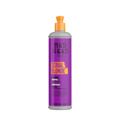 Tigi Bed Head Serial Blonde Shampoo 400ml - shampoo for damaged blonde hair