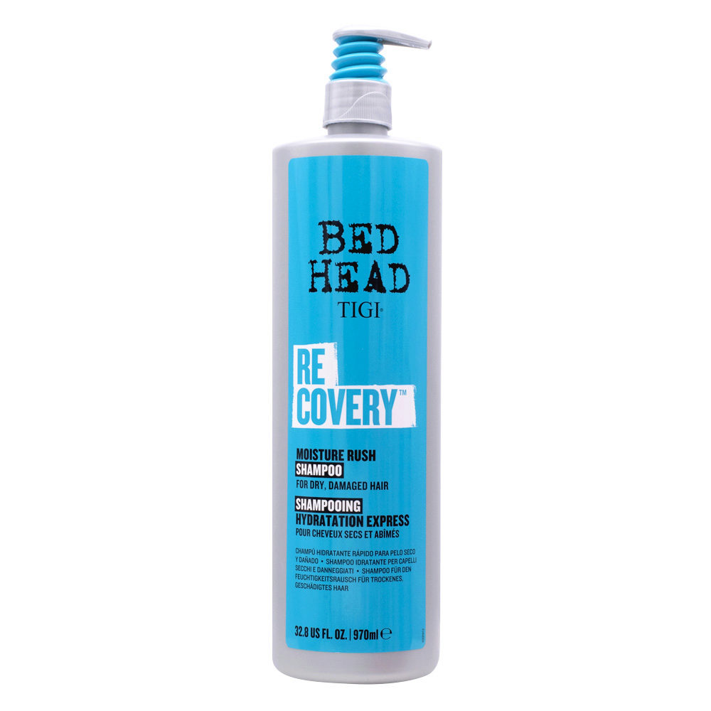 Tigi Bed Head Recovery Moisture Rush Shampoo 970ml - shampoo for dry and damaged hair