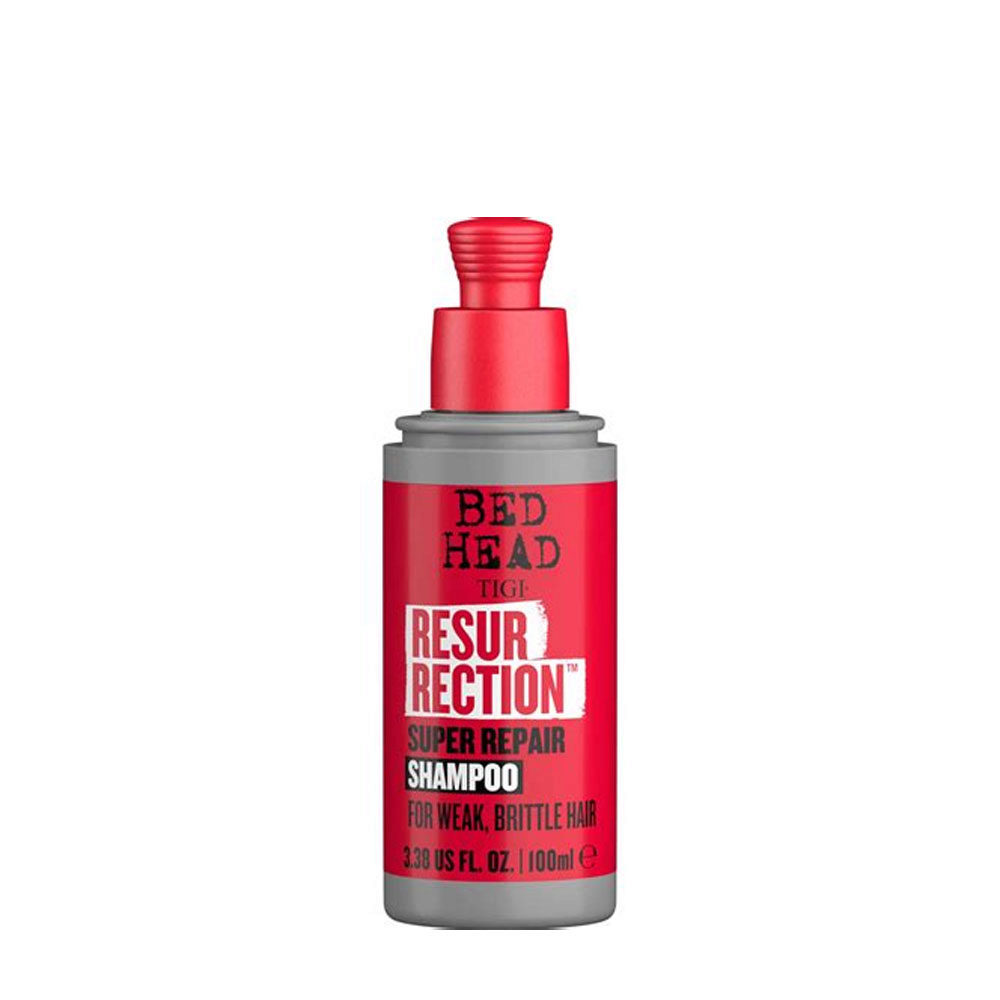 Tigi Bed Head Resurrection Super Repair Shampoo 100ml - shampoo for damaged hair