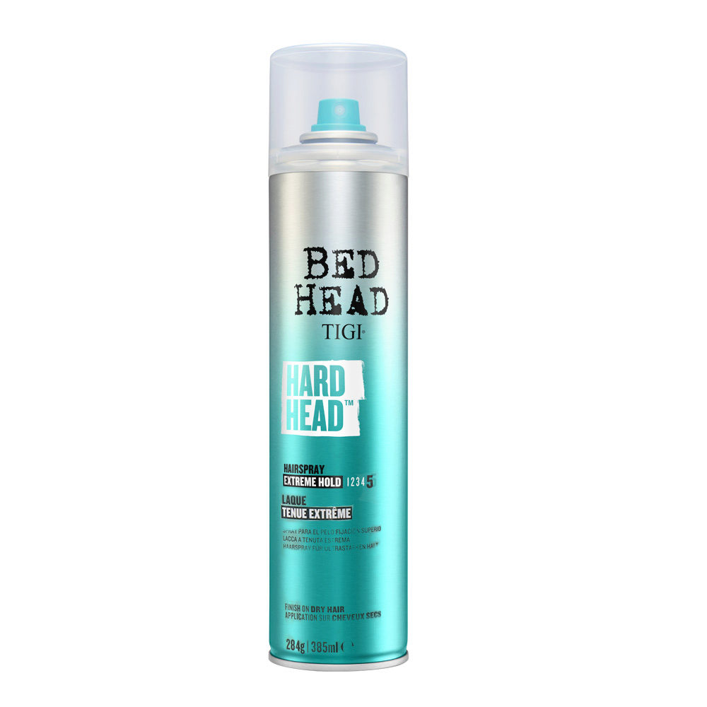 Tigi Bed Head Hard Head Hairspray 385ml - strong hold