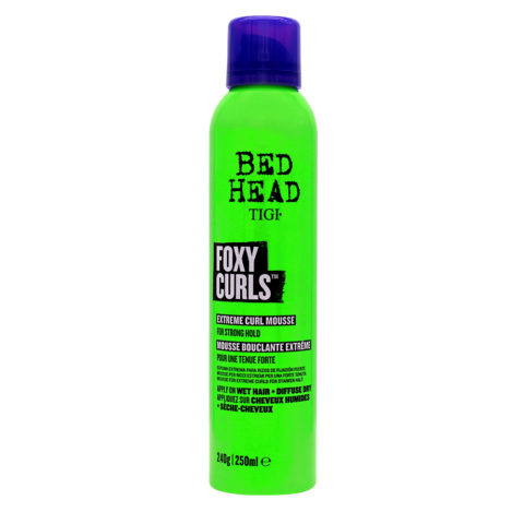 Tigi Bed Head Foxy Curls Extreme Mousse 250ml - anti-frizz mousse for curly hair