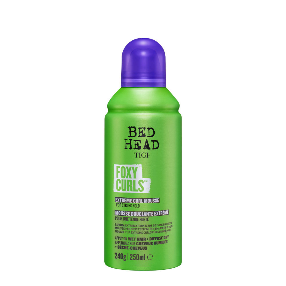 Tigi Bed Head Foxy Curls Extreme Mousse 250ml - anti-frizz mousse for curly hair