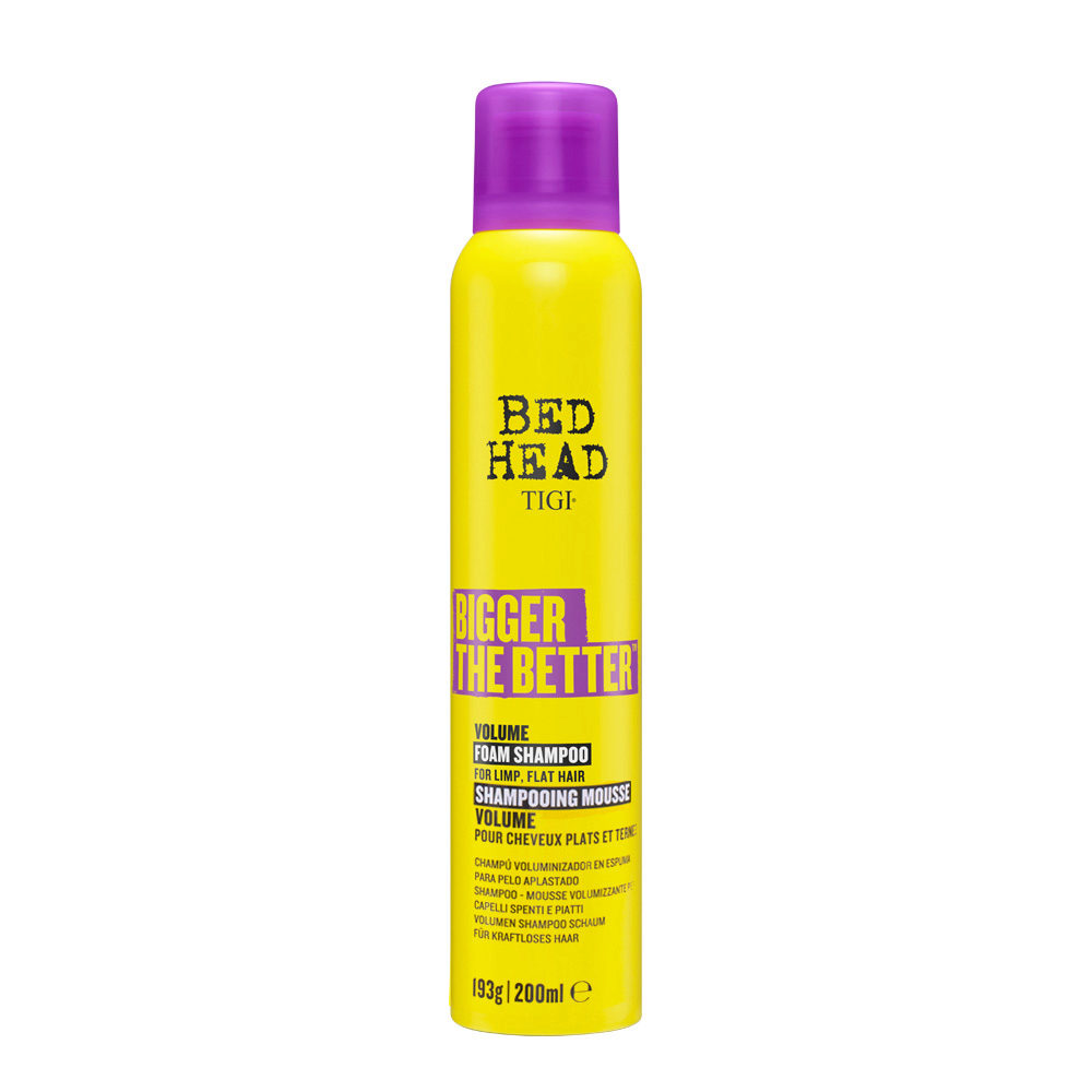 Tigi Bed Head Bigger The Better Volume Foam Shampoo 200ml