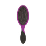 WetBrush Pro Detangler Black - purple brush with ergonomic handle