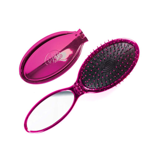 WetBrush Detangler Pro Pop and Go Speedy Dry Pink - pink resealable brush