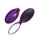 WetBrush Pro Pop and Go Speedy Dry Detangler Purple - resealable purple brush