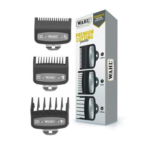 Wahl Premium Cutting Guides 03354-5001 - 3  premium cutting guides 1.5/3/4.5 mm