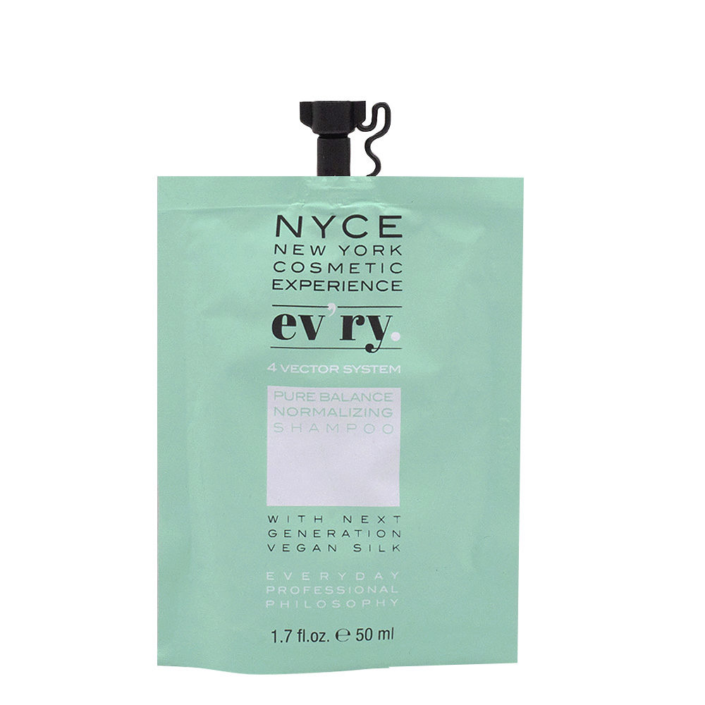 Nyce Ev'ry 4 Vector System Pure Balance Normalizing Shampoo 50ml - shampoo for oily scalp