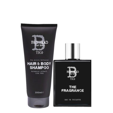 Tigi Bed Head for Man Active Refresh Hair & Body Shampoo 200ml + Make Your Mark The Fragrance 100ml