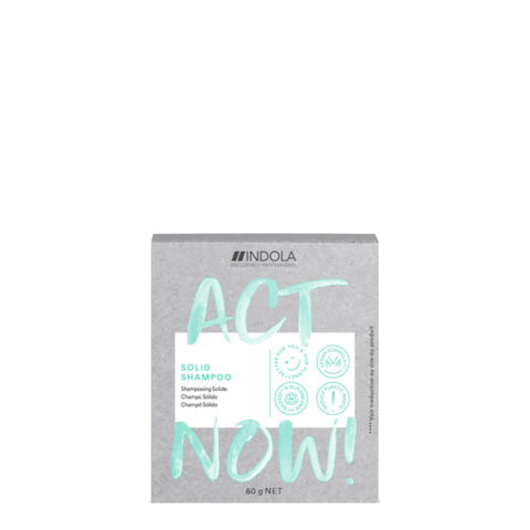 Indola Act Now Solid Shampoo 60gr