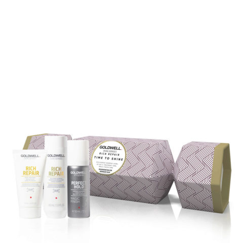 Goldwell Dualsenses Rich Repair Cracker Time to Shine - repair and shine kit