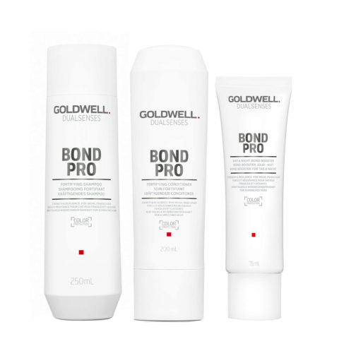 Goldwell Dualsenses Bond Pro Fortifying Shampoo 250ml Conditioner 200ml Booster 75ml