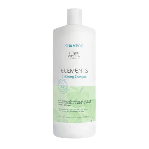 Wella New Elements Shampoo Calm 1000ml - sensitive scalp shampoo