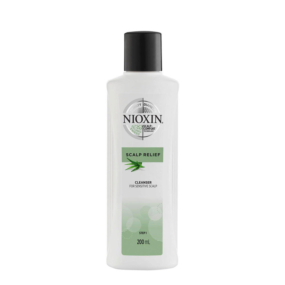 Nioxin Scalp Relief Shampoo 200ml- Shampoo for dry and itchy scalp