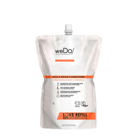 weDo Rich & Repair Nourishing Conditioner for Frizzy and Very Damaged Hair 1000ml