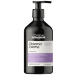 L'Oréal Professionnel Chroma Creme Purple Shampoo 500ml - anti-yellow shampoo for blonde hair
