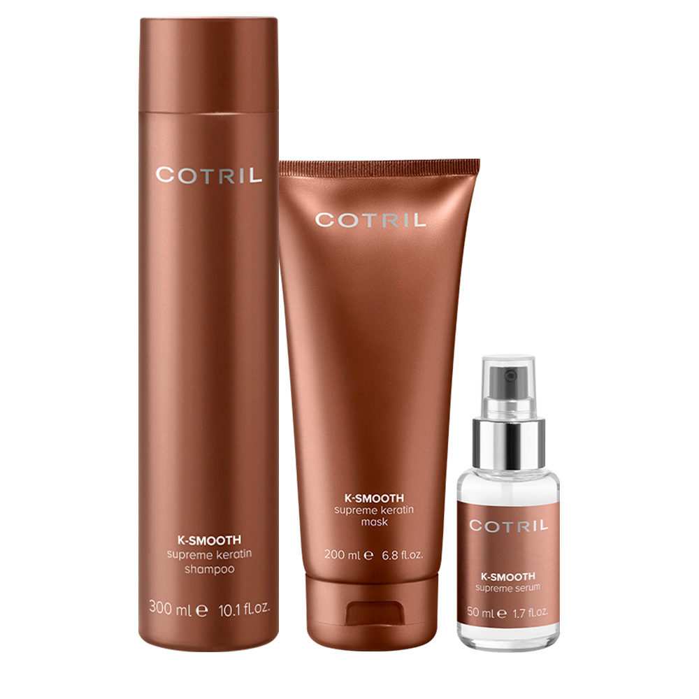 Cotril K -smooth Kit Shampoo 300 Mask 200ml Serum 50ml