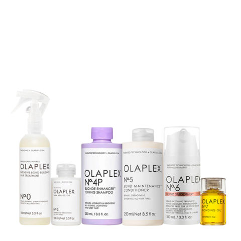 Olaplex Complete Repair Set for Blonde and Frizzy Hair