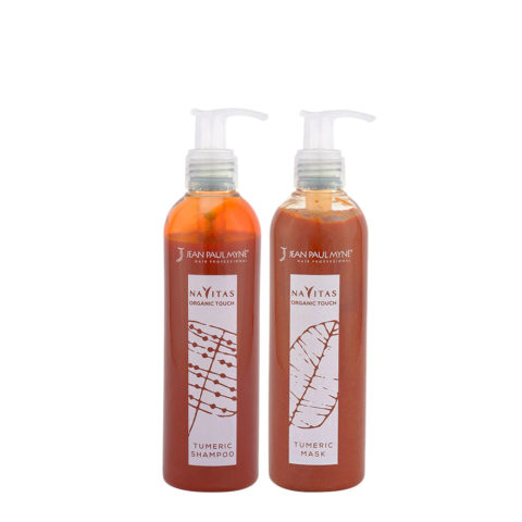 Jean Paul Myne Navitas Organic Touch Shampoo Colorante Tumeric 250ml Maschera Colorante Tumeric 250ml
