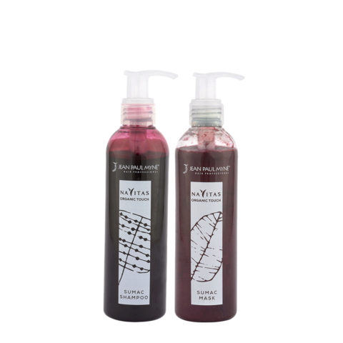 Jean Paul Myné Navitas Organic Touch shampoo Sumac 250ml Mask Sumac 250ml