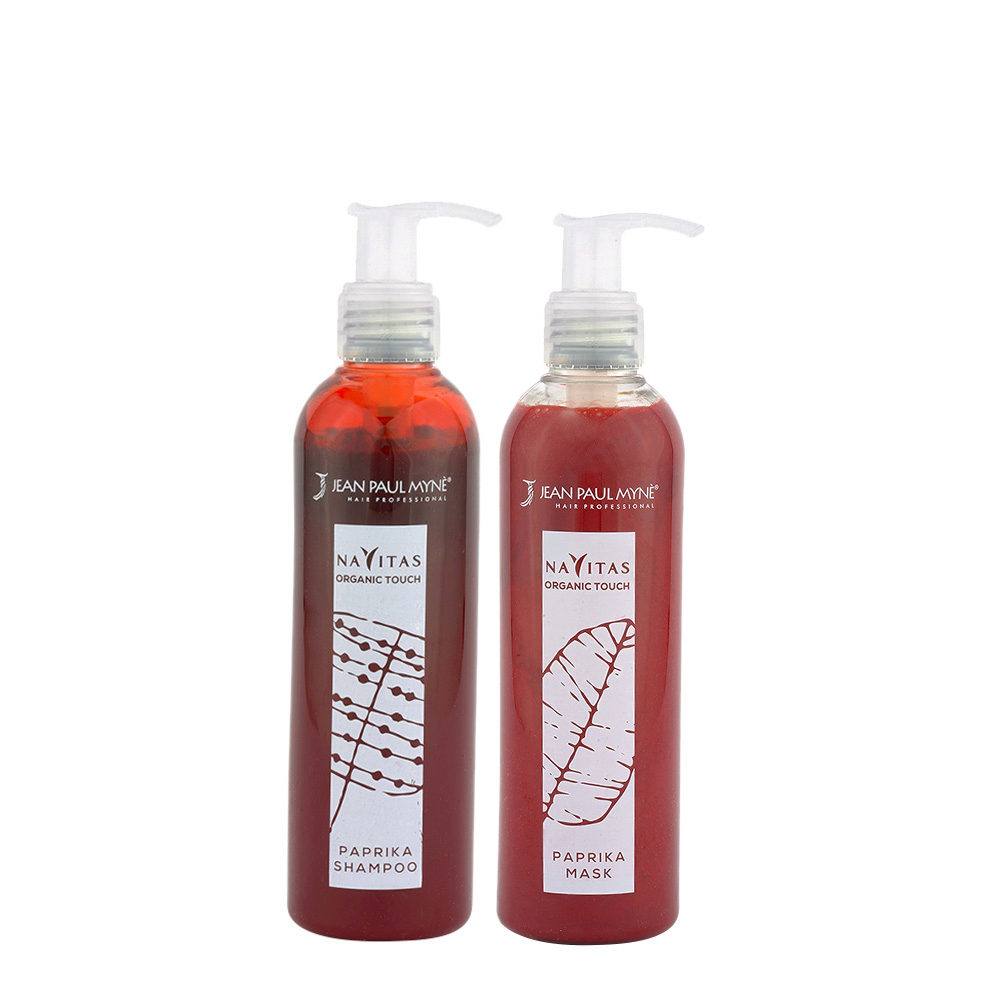 Jean Paul Myné Navitas Organic Touch shampoo Paprika 250ml mask Paprika  250ml