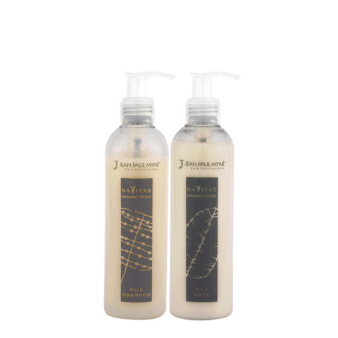 Jean Paul Myne Navitas Organic Touch Shampoo Milk 250ml Balsamo Milk 250ml