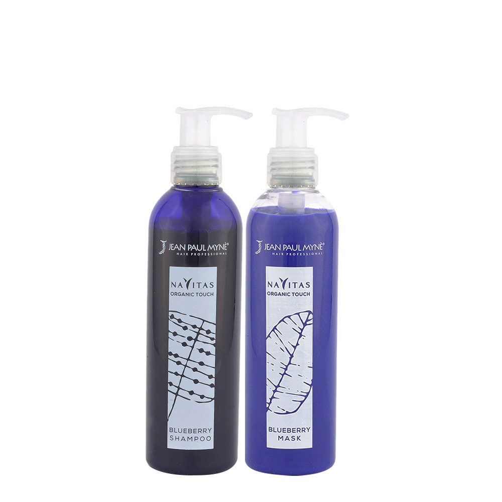 Jean Paul Myne Navitas Organic Touch shampoo Blueberry 250ml  Mask Blueberry 250ml