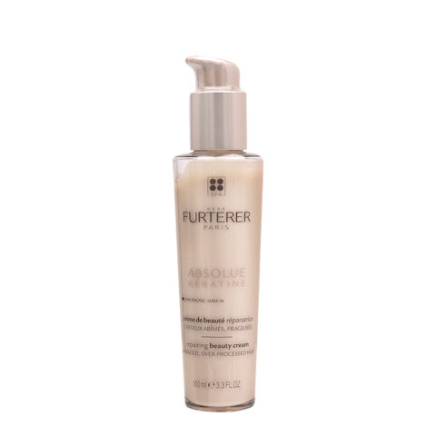 Rene Furterer Absolue Keratine Leave-in Restructuring Cream 100ml- damaged hair