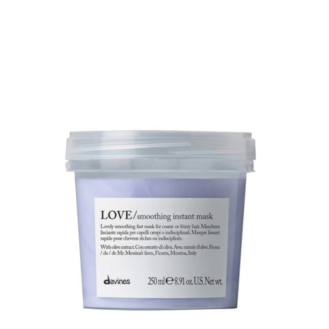 Davines Essential Haircare Love Smoothing Instant Mask 250ml- curly hair mask