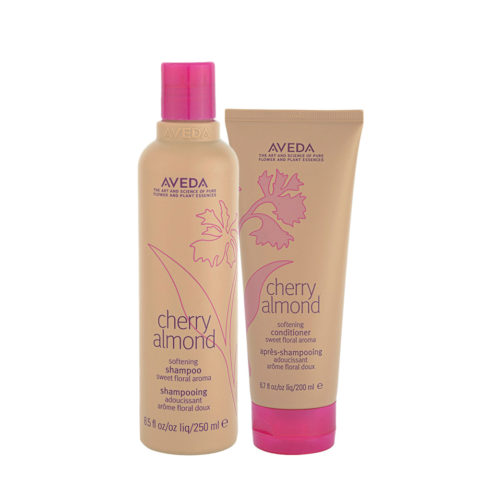 Aveda Cherry Almond Softening Shampoo 250ml Conditioner 200ml