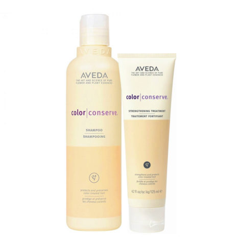Aveda Color conserve Shampoo 250ml Strengthening treatment 125ml