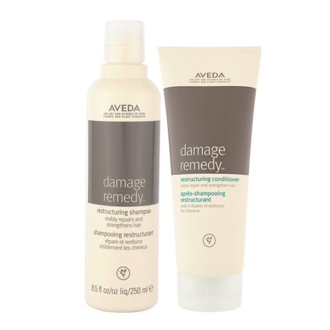 Aveda Damage Remedy Restructuring Shampoo 250ml Conditioner 200ml