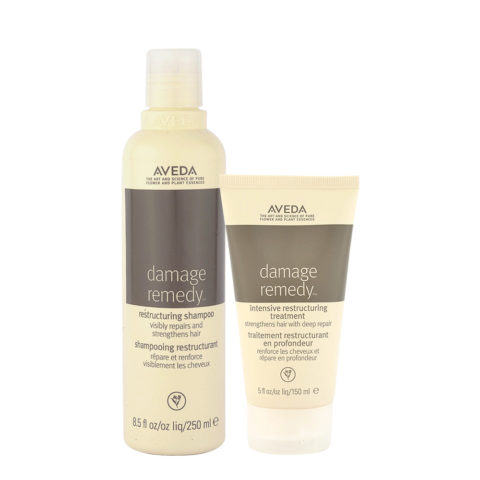 Aveda Damage remedy Restructuring Shampoo 250ml Intensive restructuring treatment 150ml