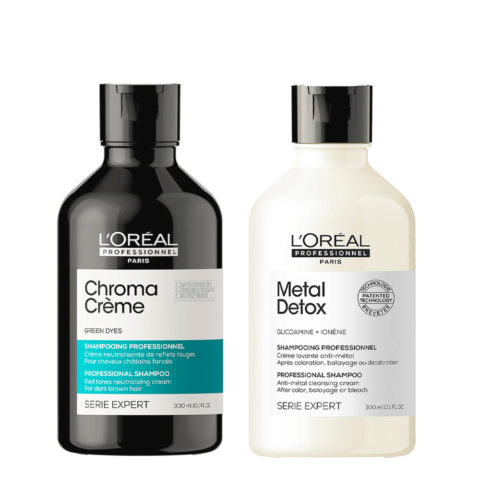 L'Oréal Professionnel Chroma Creme Matte Shampoo 300ml Metal Detox Shampoo 300ml