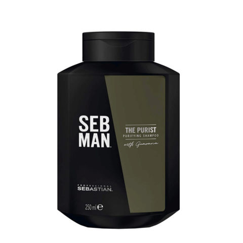 Sebastian Men The Purist Shampoo 250ml - purifying antidandruff shampoo