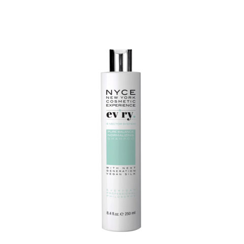 Nyce Ev'ry 4 Vector System Pure Balance Normalizing Shampoo 250ml - shampoo for oily scalp